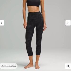 Lululemon Align Camo leggings 21"